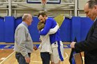 MBBall Senior Day  Wheaton College men's basketball Senior Day. - Photo By: KEITH NORDSTROM : Wheaton, basketball